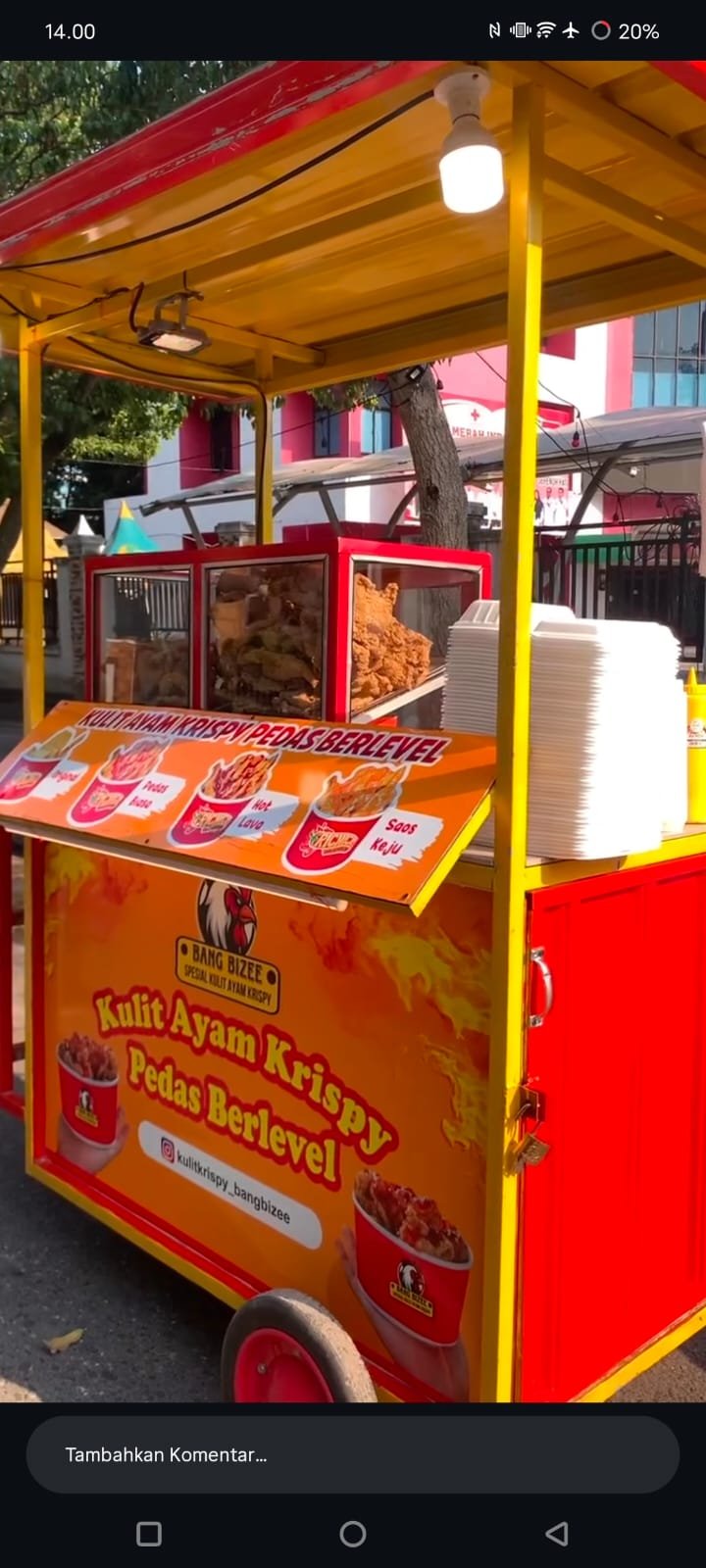 KULIT AYAM KRISPY BANG BIZE